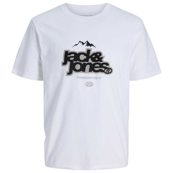 Jack & Jones Ανδρική κοντομάνικη μπλούζα Flare Front Crew Neck T-Shirt